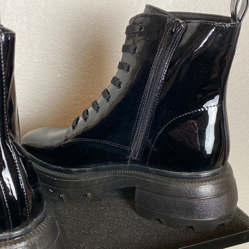 Katy Perry black Geli combat boots - Picture 8 of 9